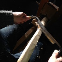 Draw Knife On Self Bow