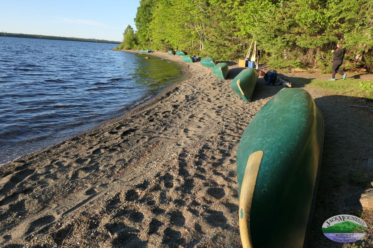 Canoes On The Beach