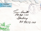 envelope of a letter from Dick Proenneke, from 1996