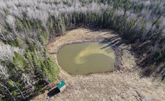 aerial view of Grand Lac Samsquanch