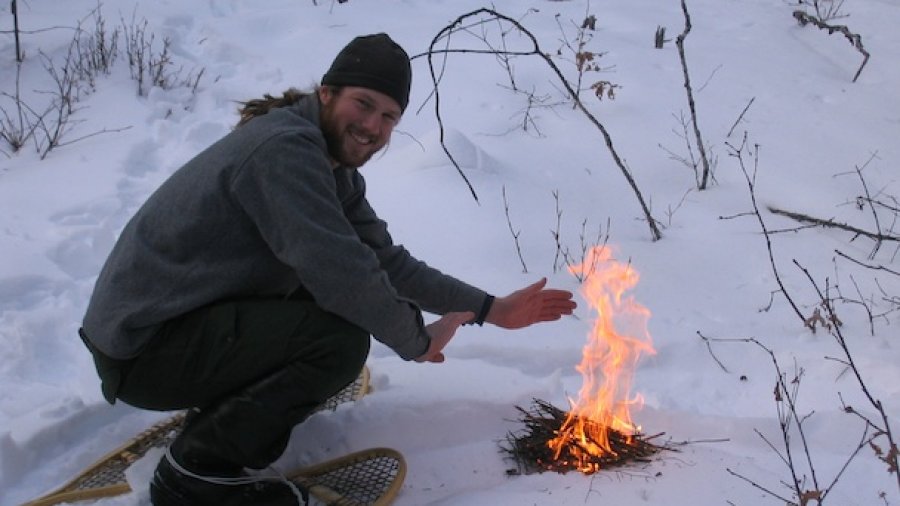 Winter Bushcraft Short Course For Kids And Parents