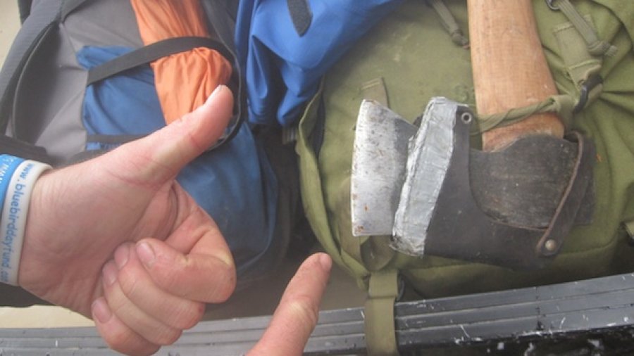 An Axe Sheath For Safety