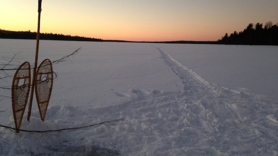 Boundary Waters Alumni Snowshoe Trip, 2014