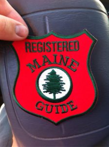 registered maine guide patch
