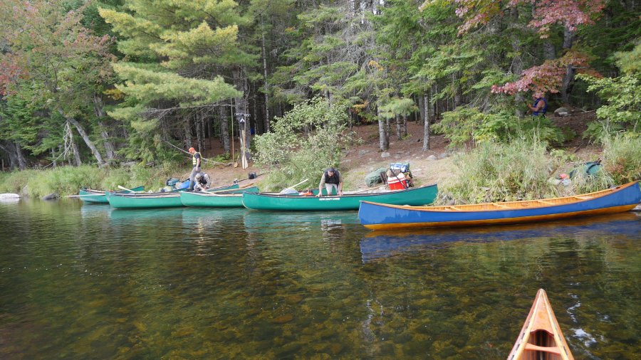 Loading Canoes