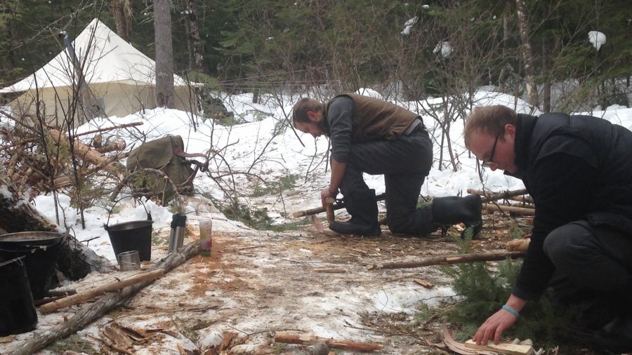 Spring Bushcraft Semester Weather Challenges
