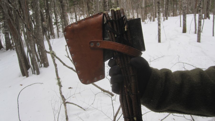 Improvised Axe Handle Repair