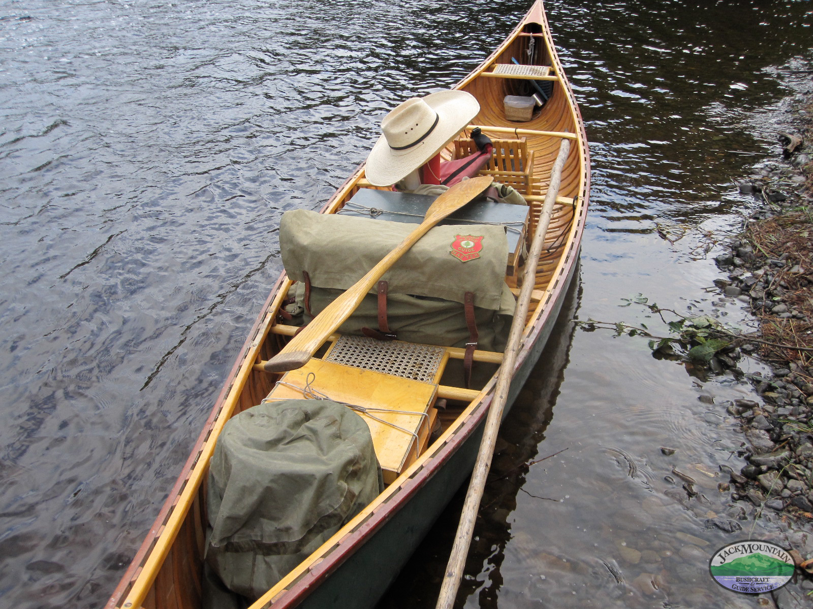 Big Black River Trip, Maine, Article From The Boston Globe in 2005