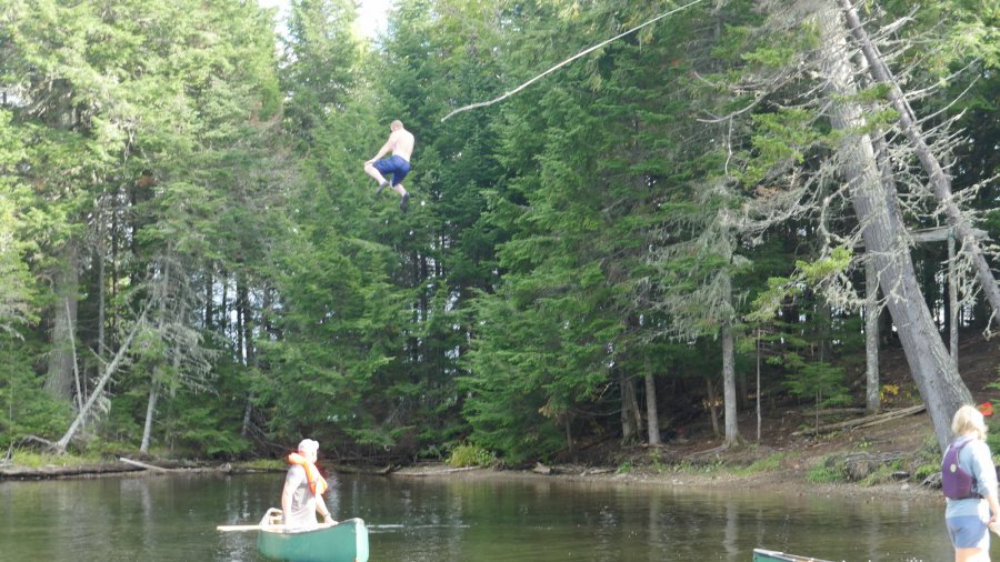 Sad News – Rope Swing At Remote Camp Is No More