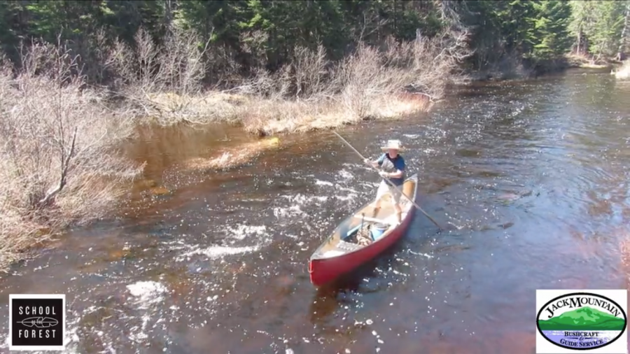 Canoe Poling Clinic, 2021 Wilderness Guide Training Semester