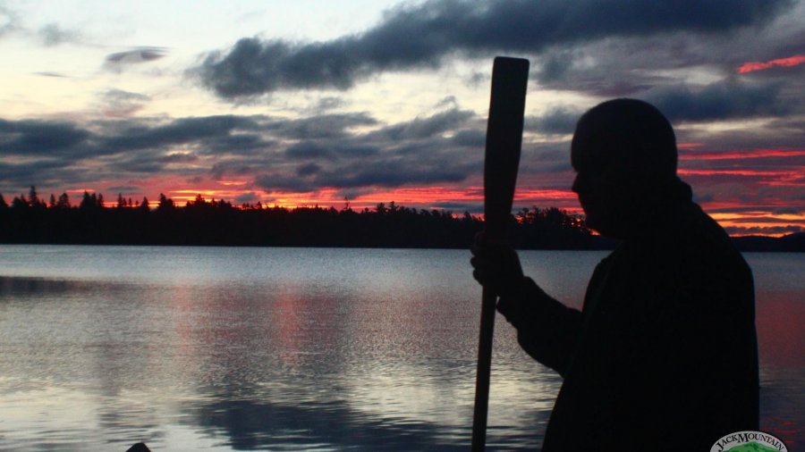 lakeside sunrise