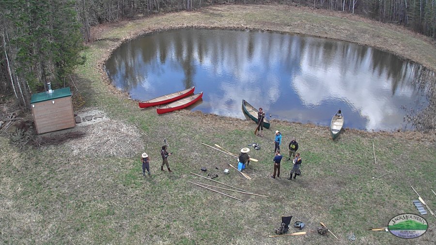 Field School Pond And Sauna