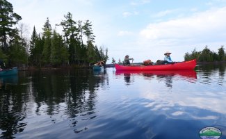 Canoeing in the North Maine Woods