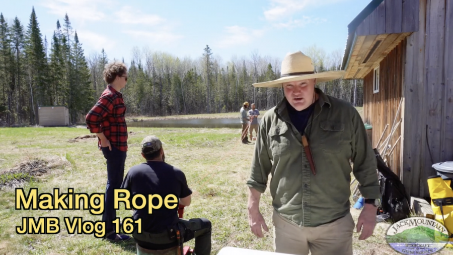 photo of making rope