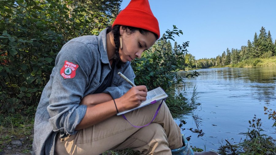 Tessa Storey, Registered Maine Guide