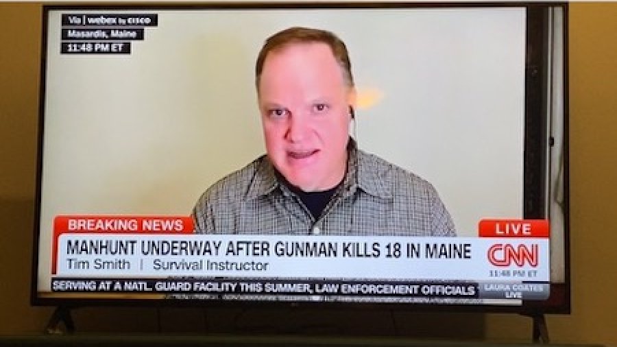 Tim on CNN, screenshot