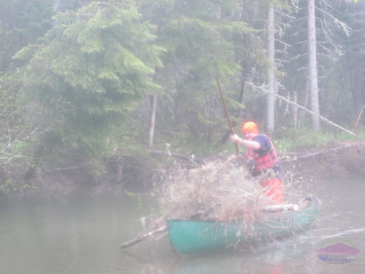 Ferrying Firewood Across The River