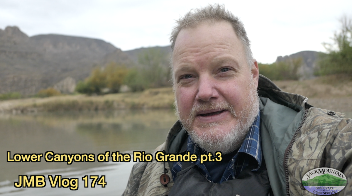 Face shot of Tim on the Rio Grande.