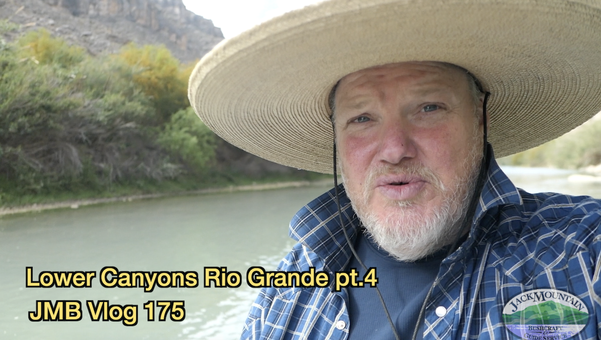Tim on the Rio Grande.