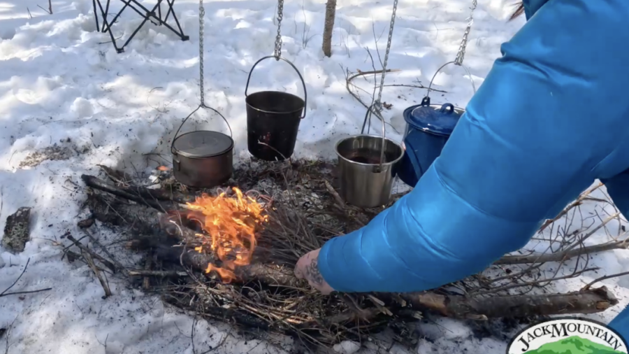 Fire in the snow, JMB Vlog episode 209 cover photo
