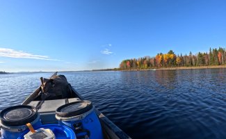 October morning on the Allagash Wilderness Waterway