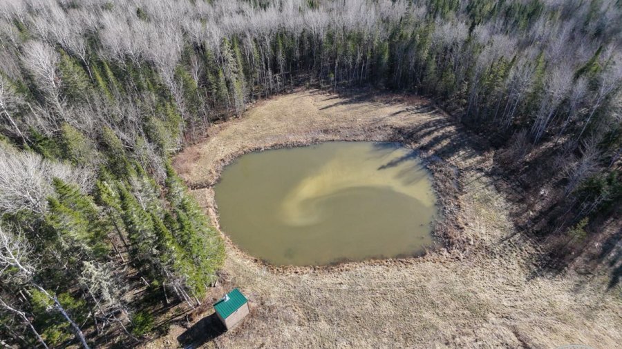 aerial view of Grand Lac Samsquanch