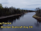 Aerial photo over the Aroostook river